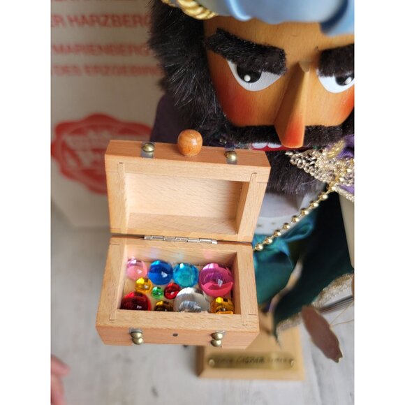 Steinbach Caspar nutcracker Wiseman Xmas collectible decor xmas - Picture 5 of 15